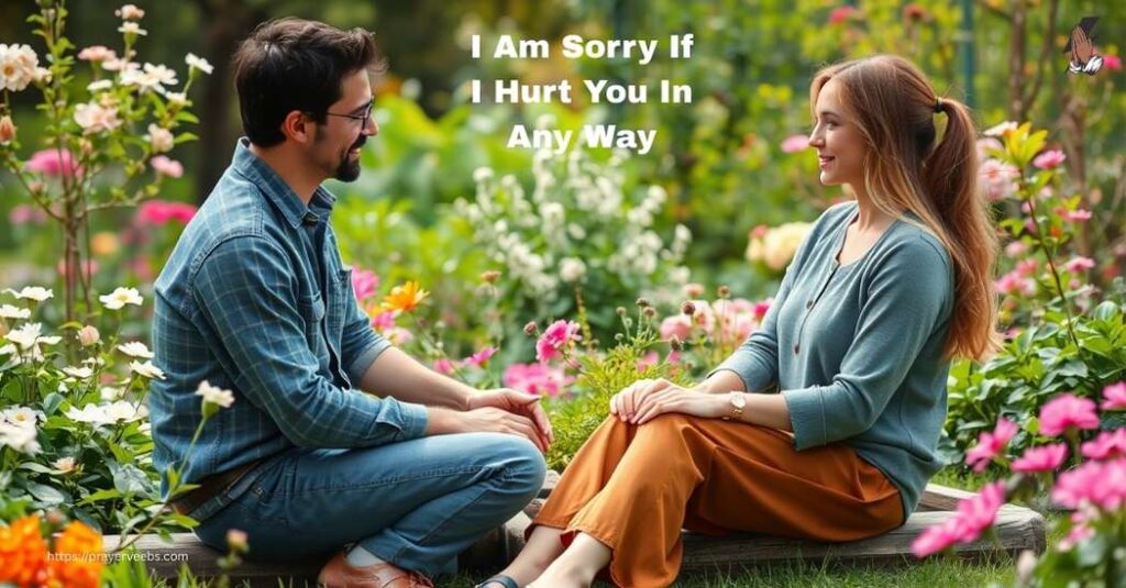 I Am Sorry If I Hurt You In Any Way