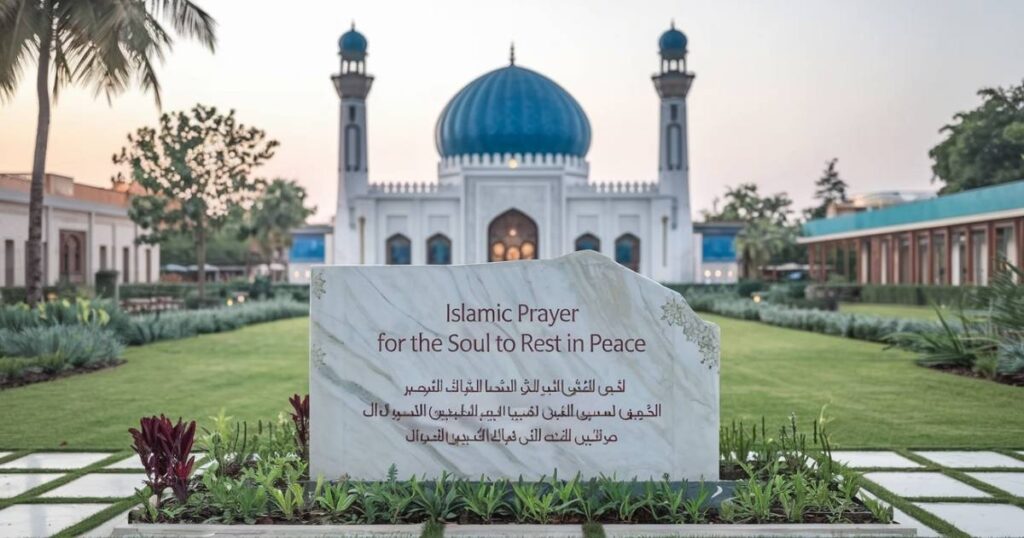Islamic Prayer for the Soul to Rest in Peace