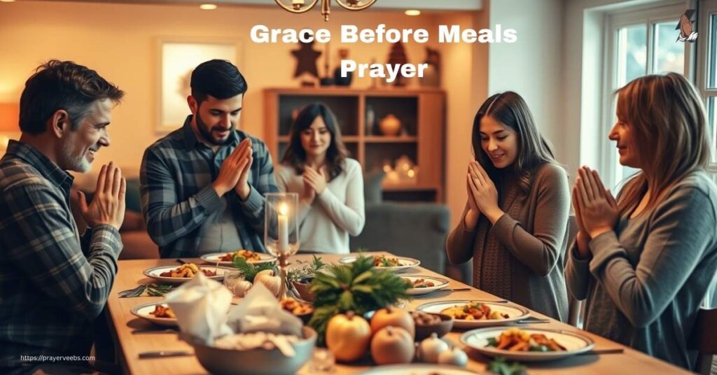 Grace Before Meals Prayer