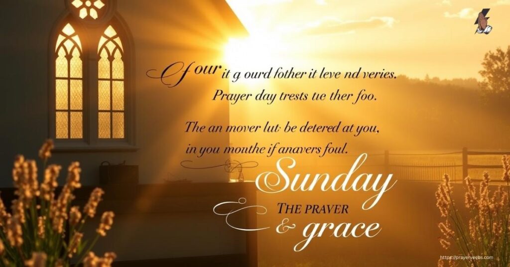 Sunday Prayer Quotes
