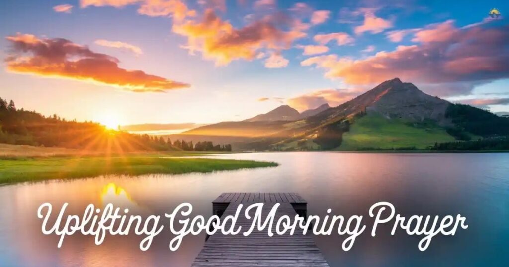 Uplifting Good Morning Prayer