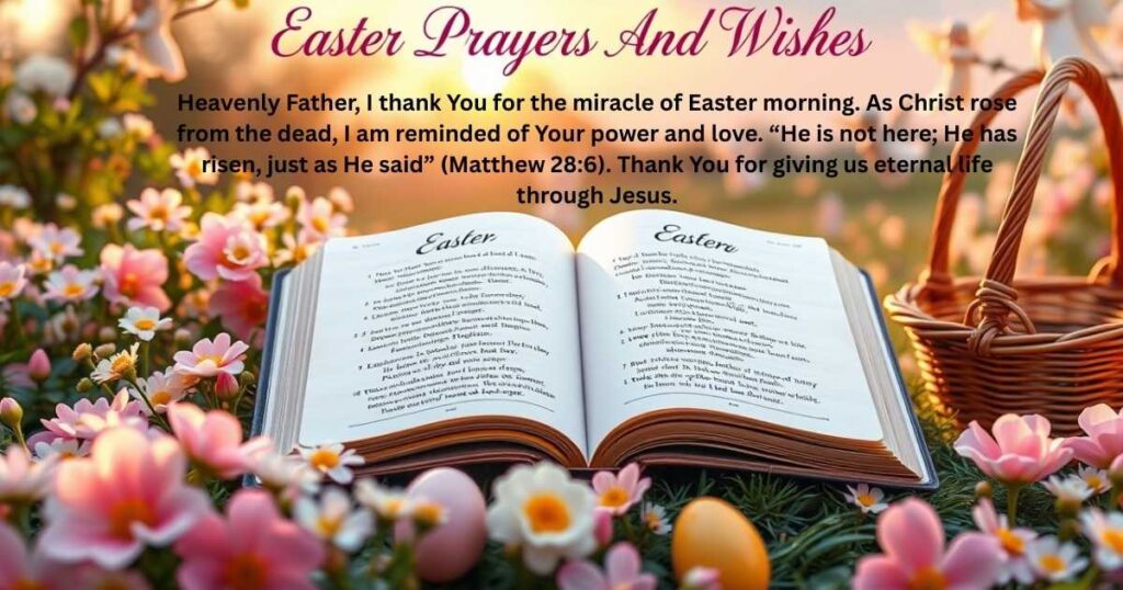 powerful easter prayers and wishes 