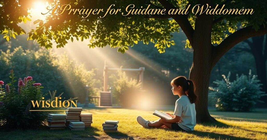 A Prayer for Guidance and Wisdom