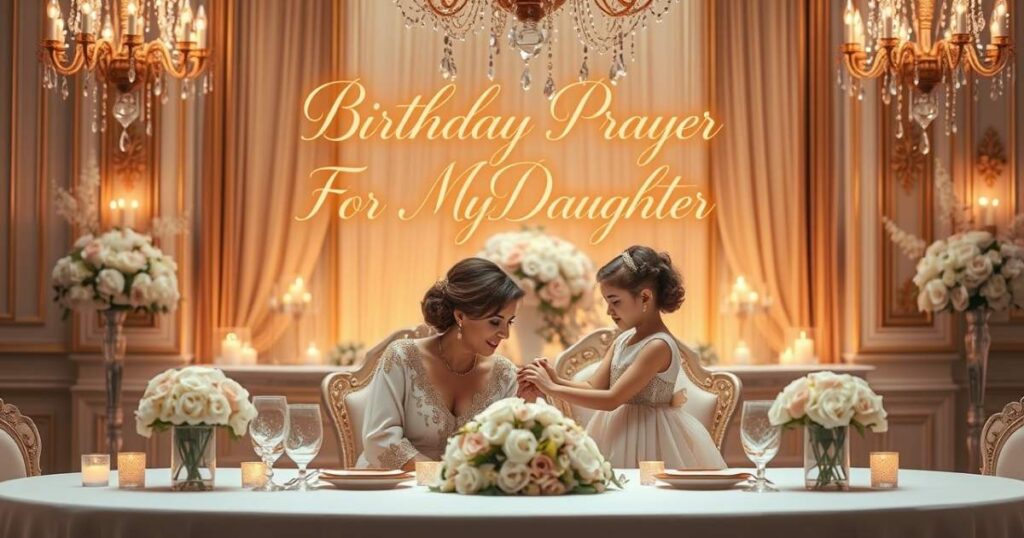 Birthday Prayer For My Daughter