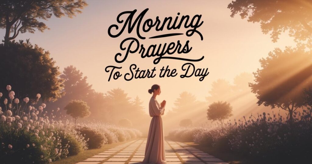 Morning Prayers To Start The Day