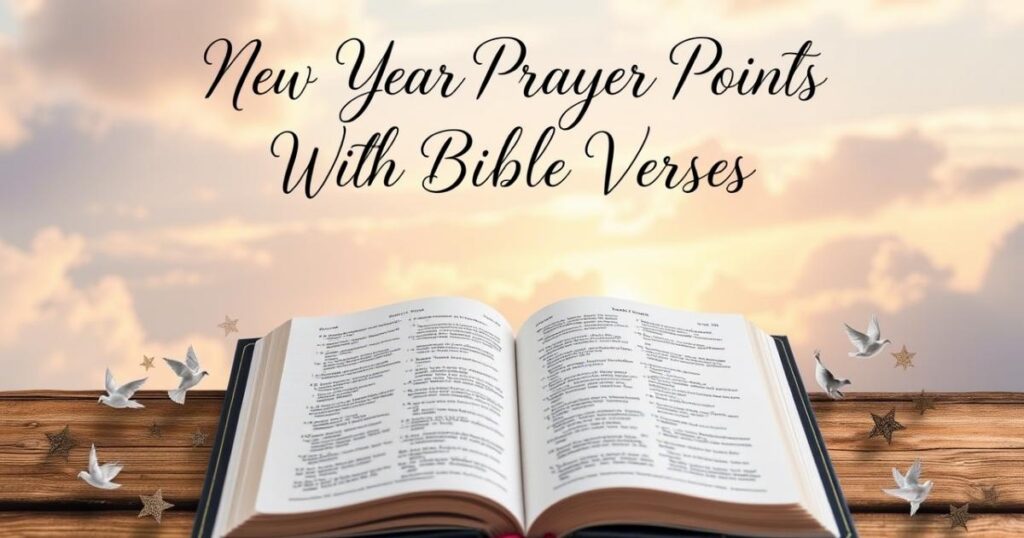 New Year Prayer Points With Bible Verses