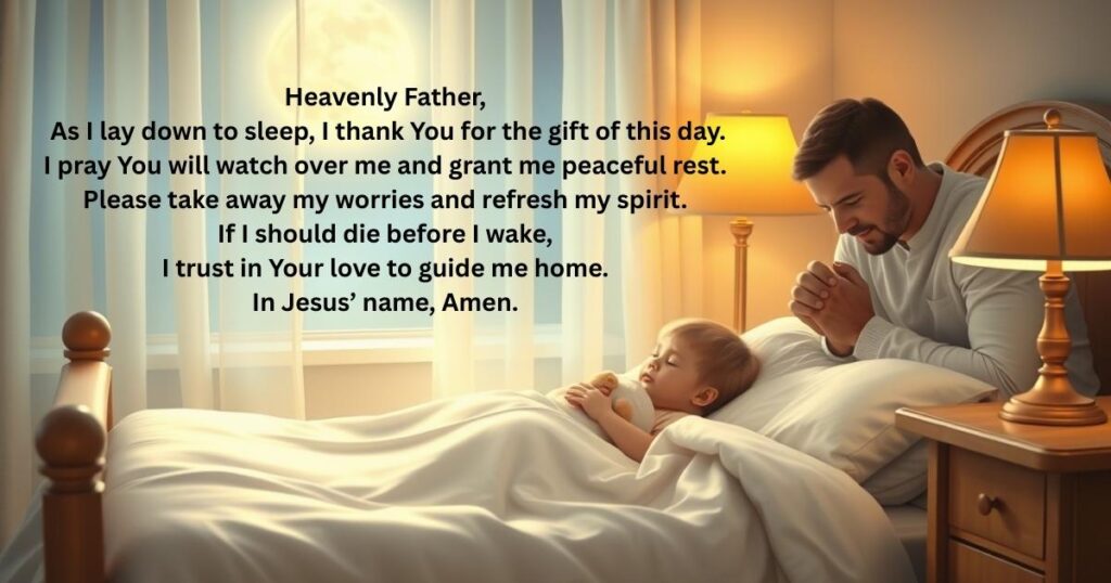 Now I Lay Me Down To Sleep Prayer