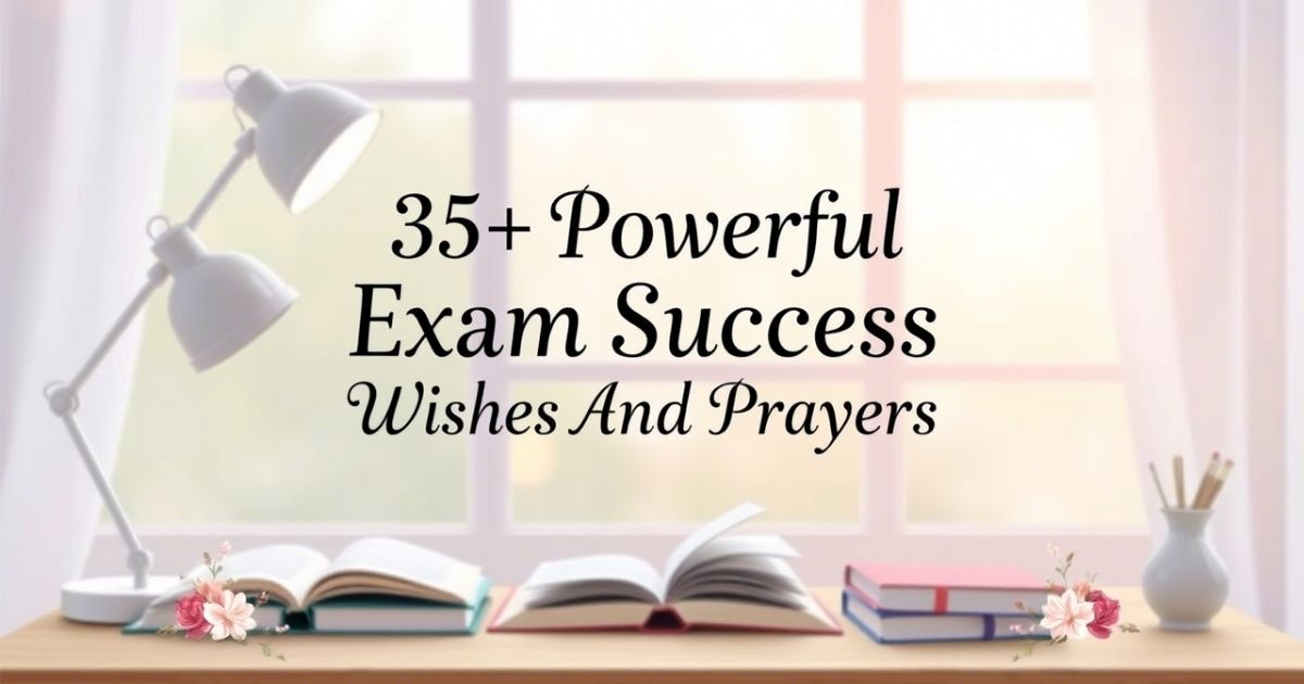 35+ Powerful Exam Success Wishes And Prayers