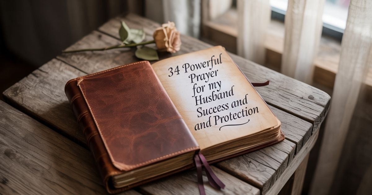 Powerful Prayer For My Husband Success And Protection
