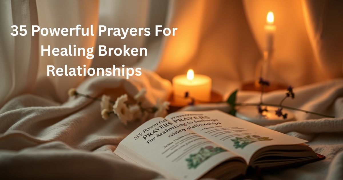 Powerful Prayers For Healing Broken Relationships