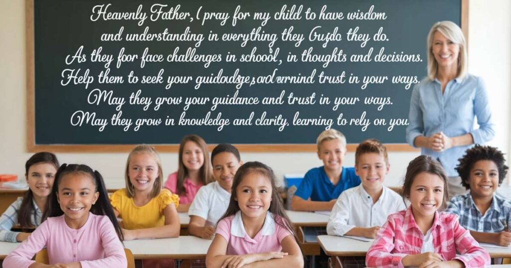 Prayer For Children In School