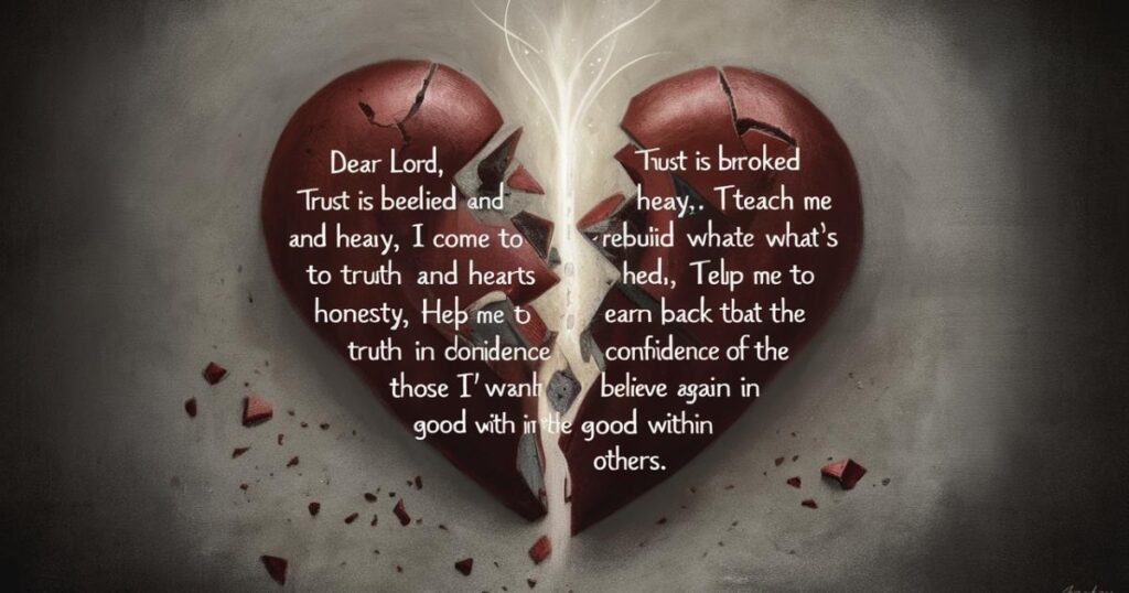 Prayers For Healing Broken Relationships