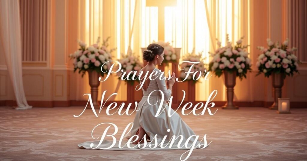 Prayers For New Week Blessings
