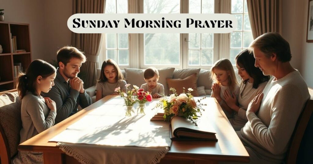 Sunday Morning Prayer
