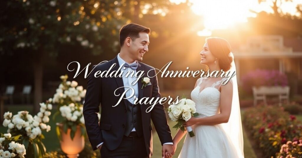 Wedding Anniversary Prayers