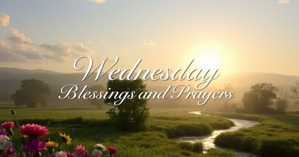 Wednesday Blessings and Prayers