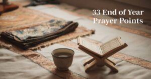 end of year prayer points