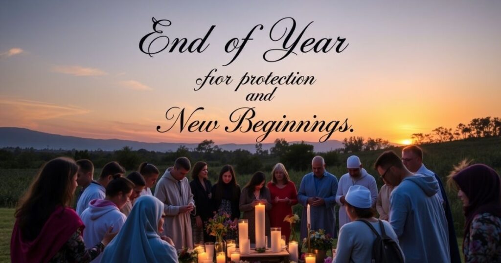 End of Year Prayers for Protection and New Beginnings