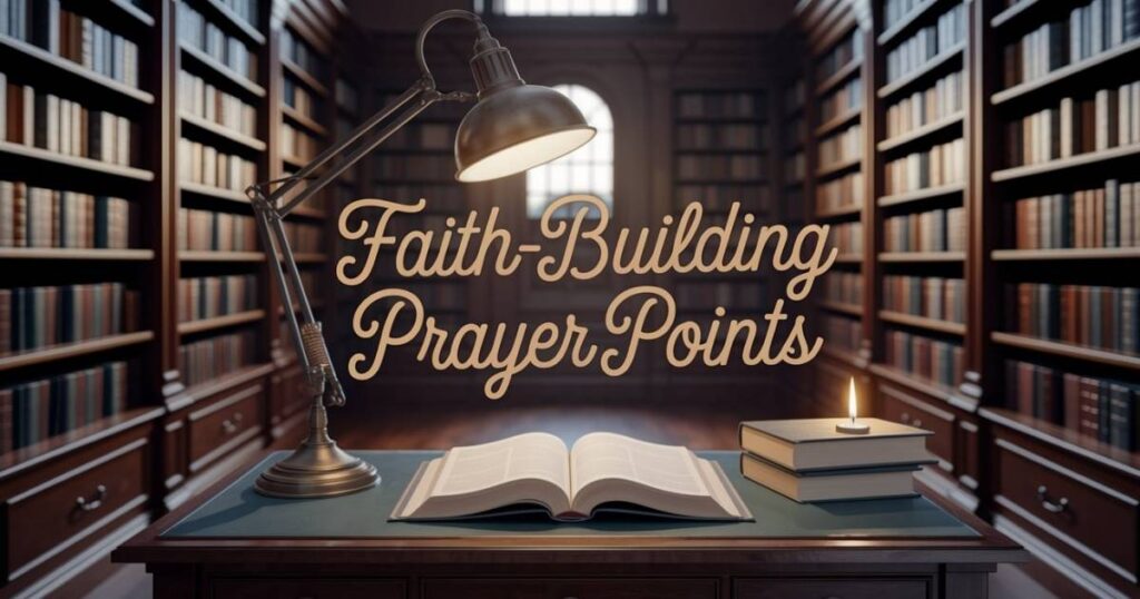 Faith-Building Prayer Points