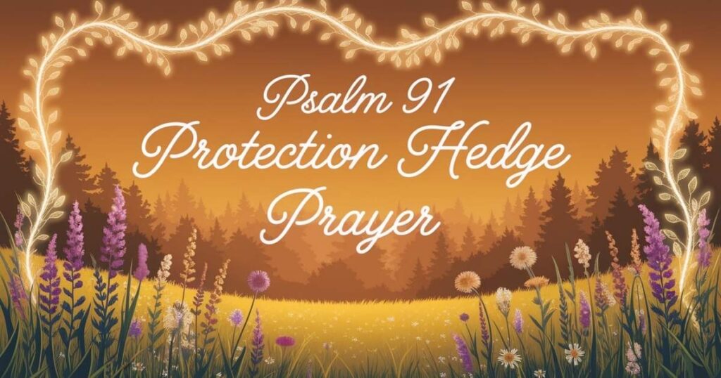 Psalm 91 protection hedge prayer