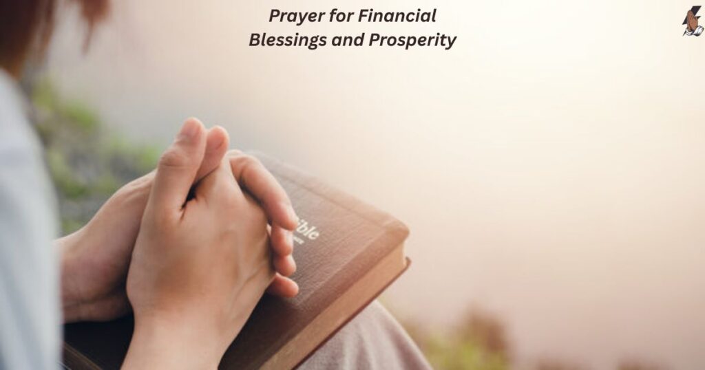 Prayer for Financial Blessings and Prosperity