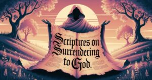 Scriptures on surrendering to God