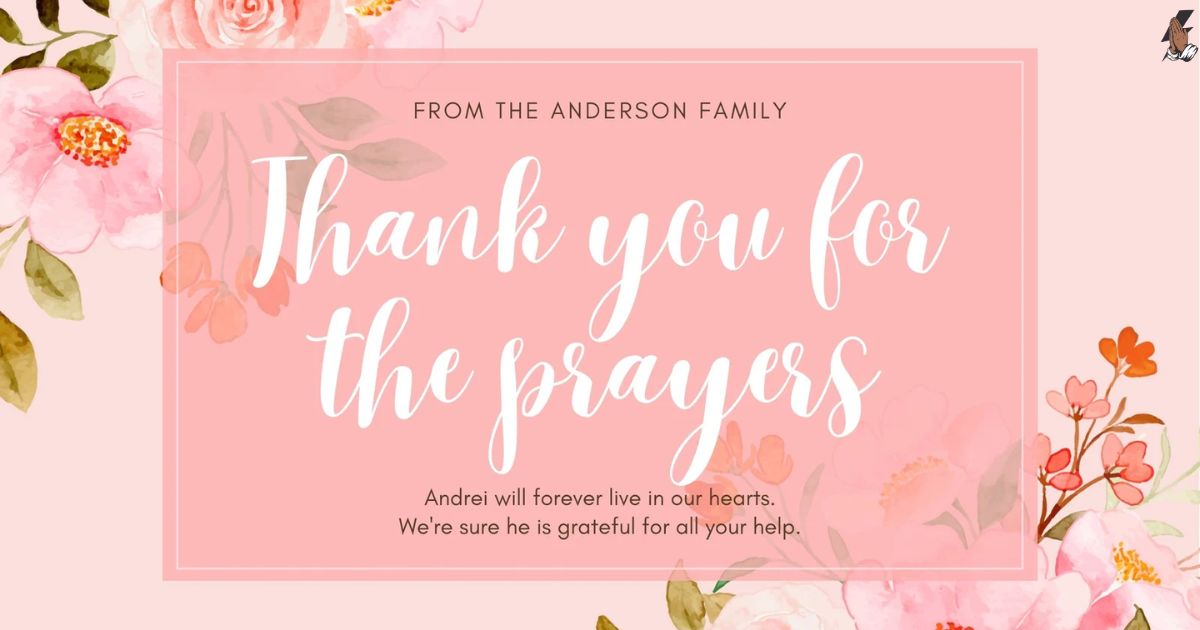Heartwarming Thank You for Your Prayers Quotes & Messages